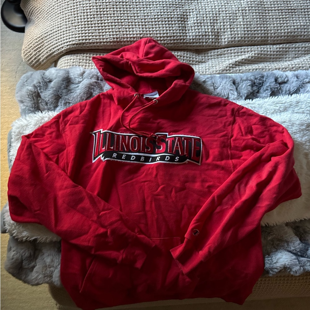 Champion Red Illinois State Redbirds Hoodie
